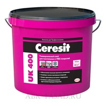 Универсальный водно-дисперсионный клей для текстильных покрытий Ceresit UK 400